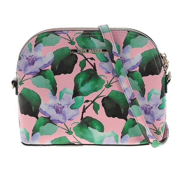 Steve Maden floral purse with gold tone hardware - Picture 1 of 11